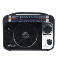 Radio boxa portabila 5w, 4 benzi fm/mw/sw1-2, jack 3.5 mm, leotec MultiMark GlobalProd foto