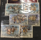 (T) Timbre Serii Romania Uratori