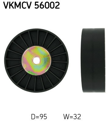 SKF VKMCV 56002 Rola ghidare/conducere, curea transmisie foto