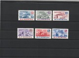 ROMANIA 1963 LP 558 CONSTRUCTII ALE SOCIALISMULUI IN R.P.R. SERIE MNH NESTAMP, Nestampilat