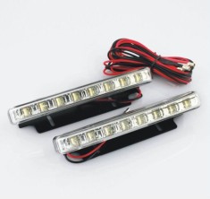 Lumini de zi DRL 8led*0.6W foto