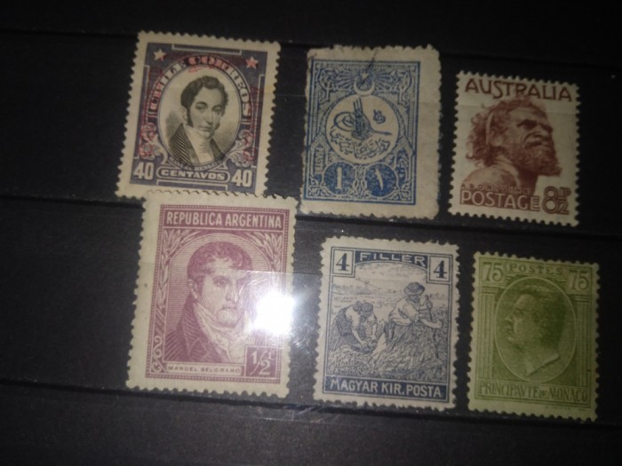 TIMBRE AUSTRALIA MONACO ETC