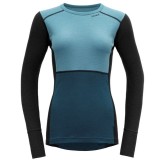 DEVOLD Lauparen Merino 190 Shirt Woman moon/ink/flood L