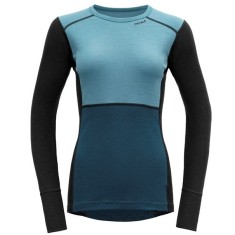 DEVOLD Lauparen Merino 190 Shirt Woman moon/ink/flood M
