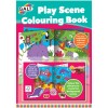 Carte de Colorat 3D Galt, 8 Figurine Carton, Joc Educativ, 3 ani+