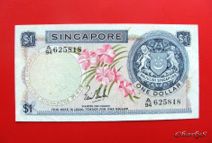 SINGAPORE - 1 Dollar 1967 foto