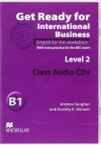 Get Ready for International Business Audio CDs [BEC] Level 2 Class Audio CD | Andrew Vaughan, Dorothy E. Zemach, Macmillan Education