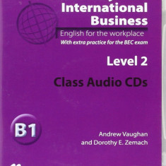 Get Ready for International Business Audio CDs [BEC] Level 2 Class Audio CD | Andrew Vaughan, Dorothy E. Zemach