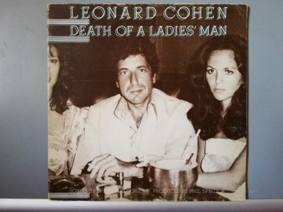 Leonard Cohen &amp;ndash; Death Of a Ladies Man (1977/CBS/Holland) - Vinil/Vinyl/NM+ foto