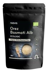 Orez basmati alb ecologic, 500g, Niavis