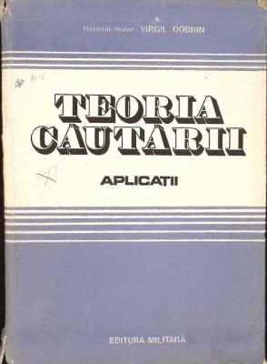 TEORIA CAUTARII-VIRGIL DOBRIN-273014 foto