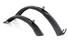 Set 2 aparatori roti biciclete, Simpla Next SDS 26&quot;-28&quot;, culoare negru Cod:B203