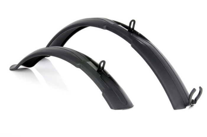 Set 2 aparatori roti biciclete, Simpla Next SDS 26&quot;-28&quot;, culoare negru Cod:B203