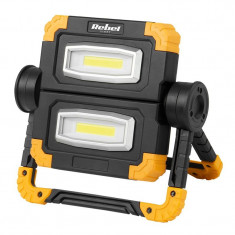 Reflector LED cu acumulator Rebel, 2 x COB, 20 W, 900 lm, 6500 K foto