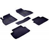 Covorase Cauciuc Premium Stil Tavita Opel Signum 2003-2008 Negre Fara Miros Bordura 3cm