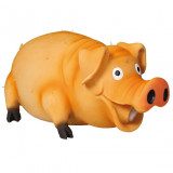 Jucărie c&acirc;ine- porc cu peri - 21cm, Trixie