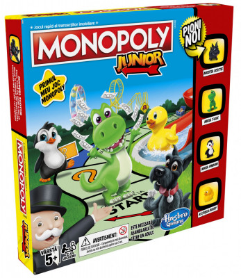 Monopoly Junior Ro 5-8 Ani 33507126 foto