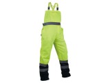 Pantaloni de lucru XXL galben-bleumarin