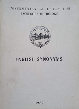 ENGLISH SYNONYMS-HORIA HULBAN, THOMAS WALSH-236010