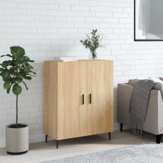 vidaXL Servantă, stejar sonoma, 69,5x34x90 cm, lemn compozit
