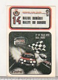 bnk cld Calendar de buzunar - 1980 - ACR Raliul Dunarii Baia Mare