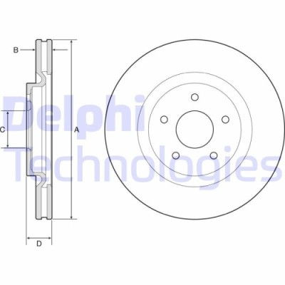 Delphi Disc frana foto