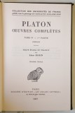 OEUVRES COMPLETES , PHEDON , TOME IV par PLATON , 1967