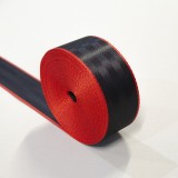 Banda centura de siguranta TUNING, culoare Negru-Rosu, latime 46 mm, pret/m, AVEX