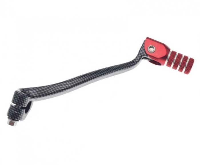 Pedala schimbator viteze Yamaha YZ250F 17-18, YZ450F 17-18, culoare rosu/carbon Cod Produs: MX_NEW ASC1141B