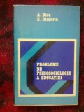 w2 Probleme de psihosociologie a educatiei - A. Dicu , E. Dimitriu