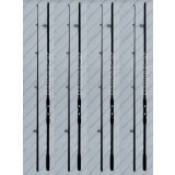 SET 4 Lansete 3 metri Diamant ALB din 2 bucati actiune 80-150gr INELE CERAMICE