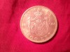 Moneda 500 lei 1944 Mihai I , argint , UNC