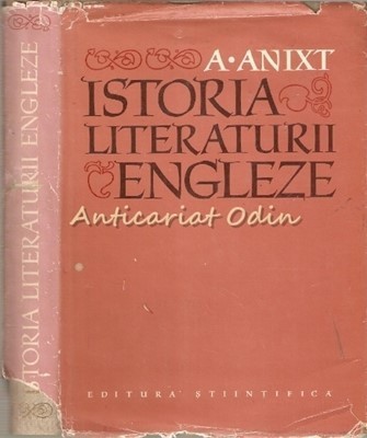 Istoria Literaturii Engleze - A. Anixt foto