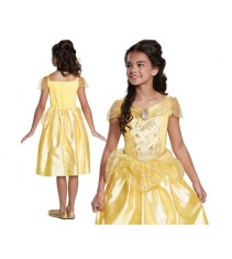 Costum carnaval pentru copii Printesa Bella Classic, marime M (7-8 ani)
