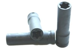 Cheie tubulara Torx exterior E10, 1/2 inch, 78mm