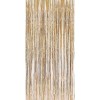 Perdea franjurata, flippy, model decor petrecere, pentru fundal de poze, amenajare colorata a petrecerii, dimensiune 100x200 cm, gold sampanie