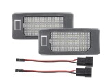 Set 2 buc lampa numar spate BMW Seria 1 (E81/E82/E87/E88), 2007-2013 CABRIO, COUPE, SERIA 2 (F22), 03.2014-07.2021 CABRIO, COUPE; 2 ACTIVE/GRAN TOURE