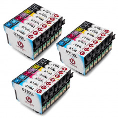 Cartuse imprimanta Epson T0791 T0792 T0793 T0794 T0795 T0796 Uoopo foto