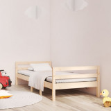VidaXL Cadru de pat, 90x190 cm, lemn masiv de pin