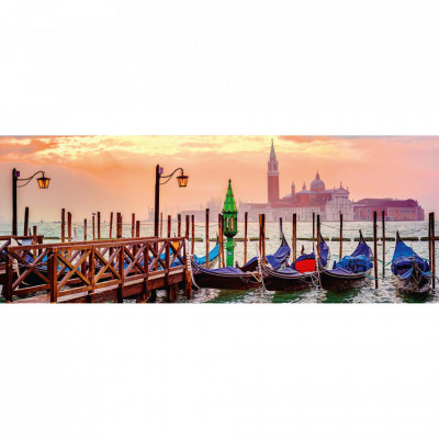 Puzzle Gondole In Venetia, 1000 Piese foto