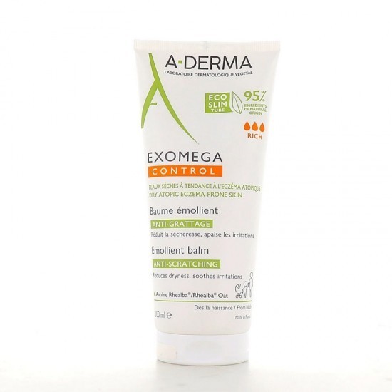 Balsam emolient, A-Derma Exomega Control, 200 ml