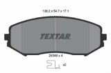 Set placute frana TEXTAR 2434601