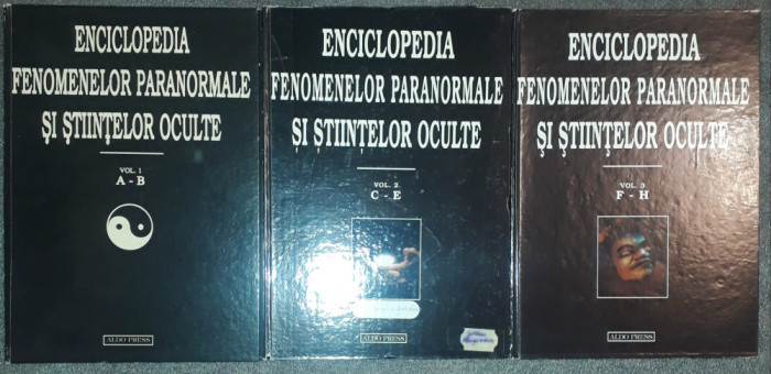 Dan Seracu - Enciclopedia fenomenelor paranormale și stiintelor&nbsp;oculte&nbsp; 1, 2, 3