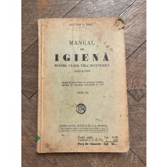 G. Banu Manual de igiena pentru clasa a VIII-a secundara editia a II-a