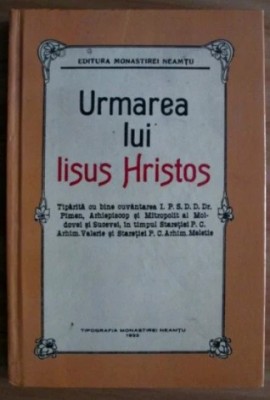 Urmarea lui Iisus Hristos foto