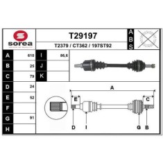 Planetara Citroen C4 Grand Picasso 1 (Ua ), C4 Picasso 1 (Mpv) (Ud ), 2.0 HDi 138, 2.0 HDi 150, Fata, Stanga, EAI
