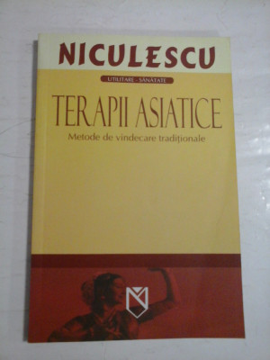 TERAPII ASIATICE Metode de vindecare traditionale foto