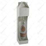 Sticla dreapta cu gat inalt is ingusta. cu decor embosat &ndash; 30 &ndash; La multi ani!