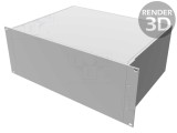 Carcasă HAMMOND 19" 4U Rack Standard, Y: 330mm