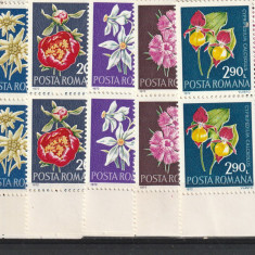 Romania ,Flori rare, bloc de 4, nr lista 794.